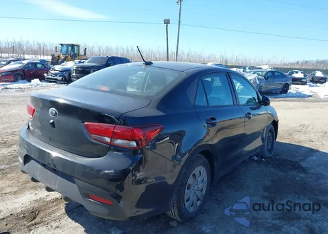 2020 Kia Rio Lx z USA, uszkodzony, nr VIN 3KPA24AD3LE279849